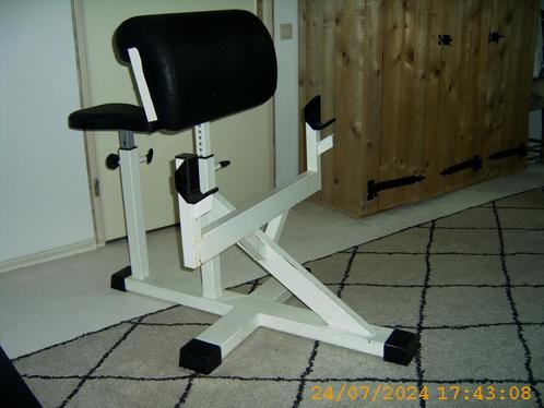 Panatta Preacher Curl Bankje bicep apparaat iso fitness, Sport en Fitness, Fitnessmaterialen, Zo goed als nieuw, Fitnessbank, Armen