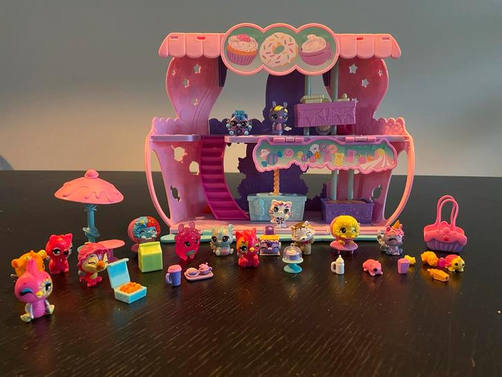 Hatchimals Bakkerij met 15 Figuurtjes (Pakket 6), Kinderen en Baby's, Speelgoed | Overig, Zo goed als nieuw, Jongen of Meisje