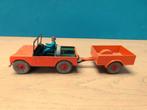 Dinky Toys # 340 & 341 Land Rover en Land Rover trailer, Hobby en Vrije tijd, Modelauto's | 1:43, Ophalen of Verzenden, Gebruikt