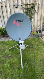 Triax schotelantenne met statief., Verzenden, Gebruikt