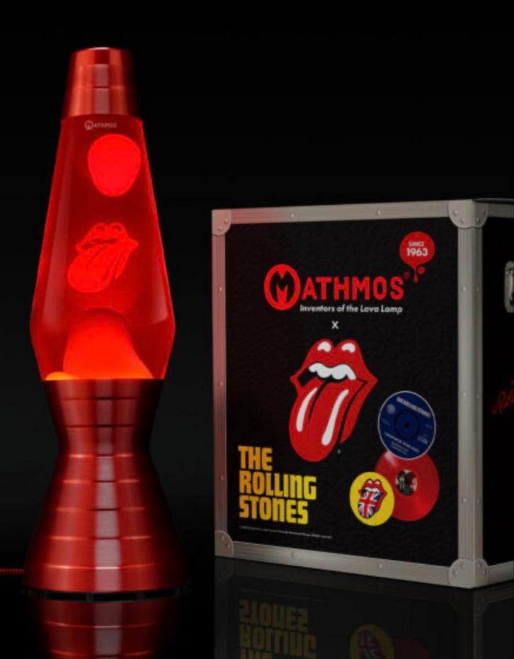 Mathmos Lava Lamp x The Rolling Stones - Limited Edition, Huis en Inrichting, Lampen | Tafellampen, Nieuw, Ophalen