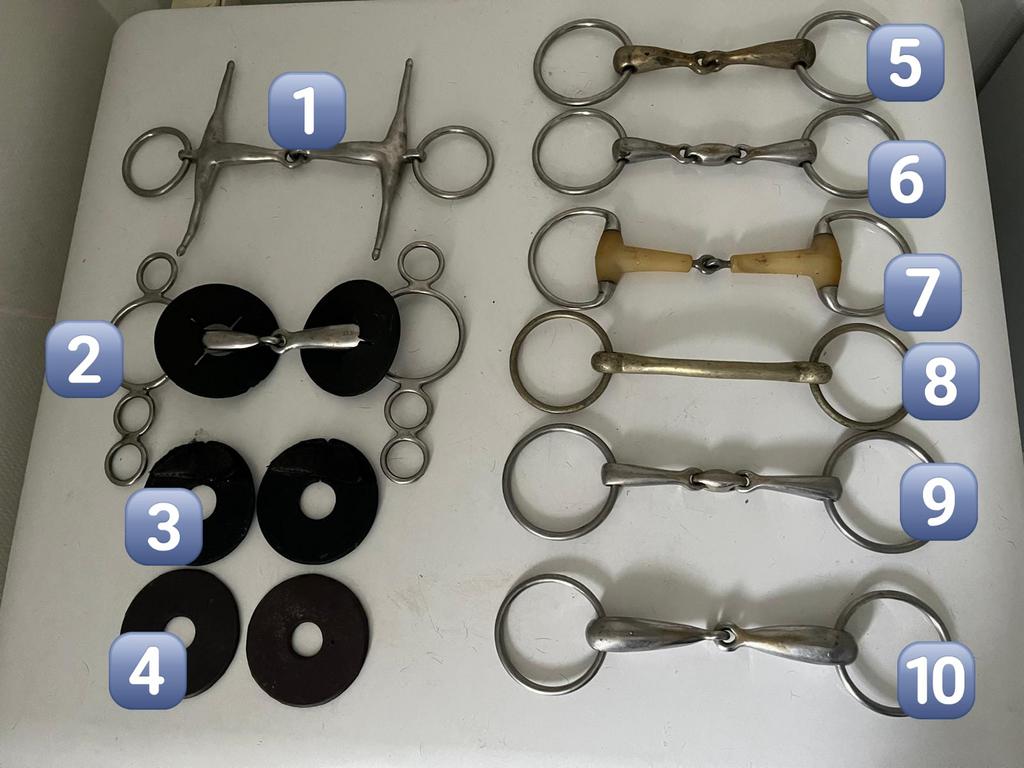 kneveltrens, verschillende bitten, Ophalen of Verzenden, Gebruikt