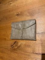 Luier etui jollein taupe leer, Ophalen, Zo goed als nieuw