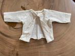 Cosilana wol frottée strikvestje newborn, Ophalen of Verzenden, Zo goed als nieuw, Cosilana, Truitje of Vestje