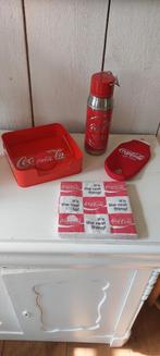 Coca- Cola items servetten bidon servethiuder isolatiehoes, Ophalen of Verzenden, Zo goed als nieuw, Gebruiksvoorwerp