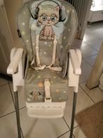 Mooie kinderstoel met leuke print, Ophalen, Zo goed als nieuw, Meegroeistoel, Gordel(s)