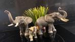 Schleich Vintage Wildlife: Olifanten gezin, Ophalen of Verzenden, Zo goed als nieuw, Paard, Beeldje of Figuurtje