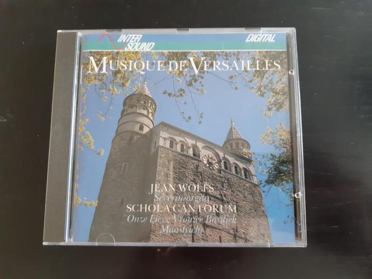 CD Musique de Versailles - Jean Wolfs, orgel OLV Maastricht, Cd's en Dvd's, Cd's | Klassiek, Zo goed als nieuw, Overige typen