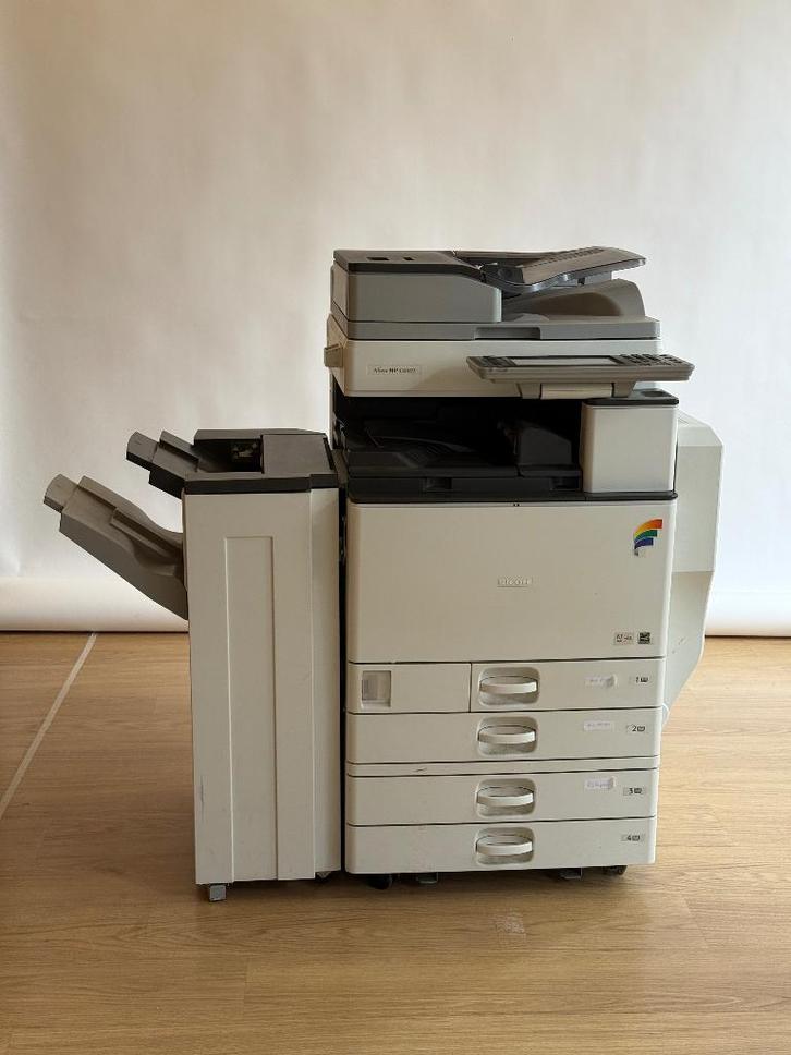 Ricoh Aficio MP C4502 printer/scanner, Computers en Software, Printers, Zo goed als nieuw, All-in-one, Laserprinter, Kleur printen