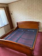 Bed (210 cm lang) met Auping spiralen, Huis en Inrichting, Slaapkamer | Matrassen en Bedbodems, 90 cm, Gebruikt, 210 cm, Ophalen