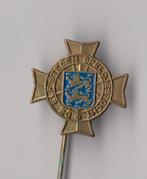 Schaatsen Elfstedentocht Friesland speldje, Verzamelen, Gebruikt, Niet vindbaar, Niet vindbaar, Speldje of Pin