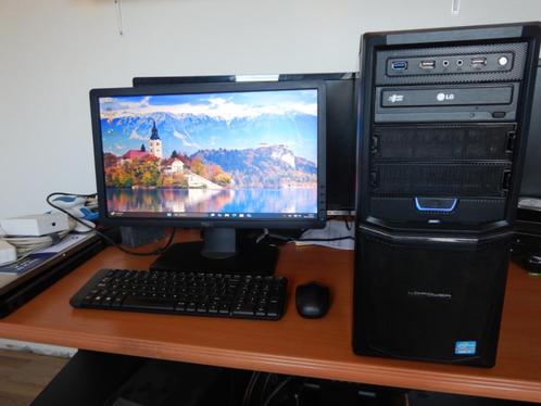 Computer i7 3820 3,6 MHZ, Computers en Software, Desktop Pc's, Gebruikt, 3 tot 4 Ghz, HDD, SSD, 16 GB, Met videokaart, Met monitor