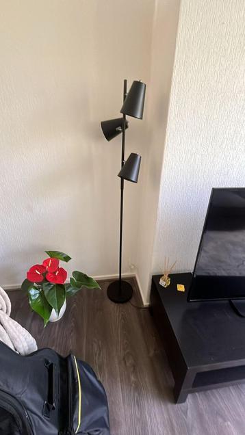 Zwarte vloerlamp beschikbaar voor biedingen