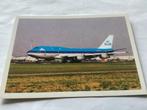 KLM Boeing 747 Postkaart -, Ophalen of Verzenden