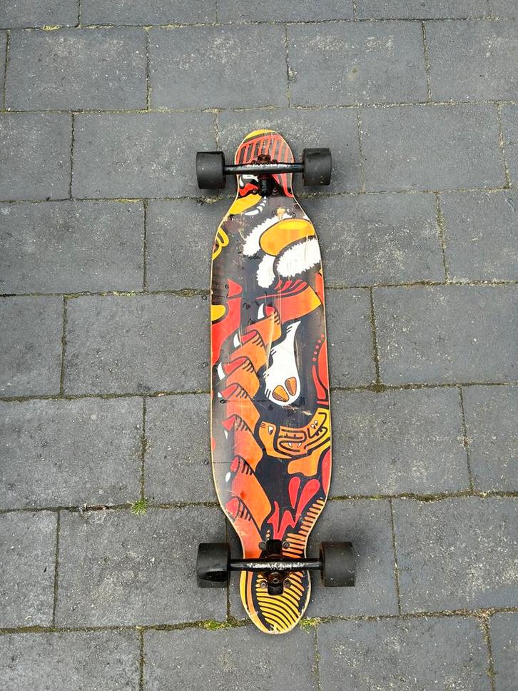 Longboard, Sport en Fitness, Skateboarden, Gebruikt, Overige typen, Longboard, Ophalen