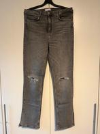 Zara spijkerbroek wijd model grijs gaten maat 42, Zara, Ophalen of Verzenden, Zo goed als nieuw, W33 - W36 (confectie 42/44)
