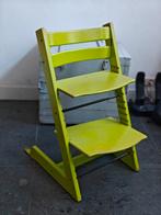 Stokke Tripp Trapp lichtgroen, Ophalen of Verzenden, Zo goed als nieuw, Meegroeistoel