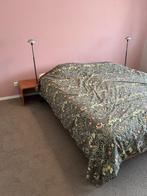 Auping Auronde bed 180x200 cm – nachtkastjes en verlichting, Huis en Inrichting, Ophalen, Bruin, Tweepersoons, 180 cm