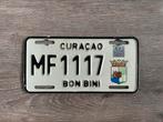 Kentekenplaat motorfiets Curaçao (serie 2005-2008), Ophalen of Verzenden, Gebruikt