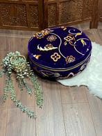 UITVERKOOP / Vloerkussen / Loungekussen / 50x20cm, Huis en Inrichting, ., Paars, Rond, Nieuw