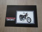 Honda CM250 C brochure folder 1981, Ophalen of Verzenden, Honda