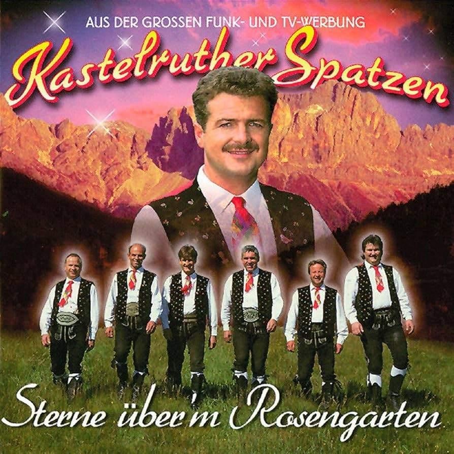 Kastelruther Spatzen - Sterne Uber'm Rosengarte  CD, Ophalen of Verzenden, Nieuw in verpakking