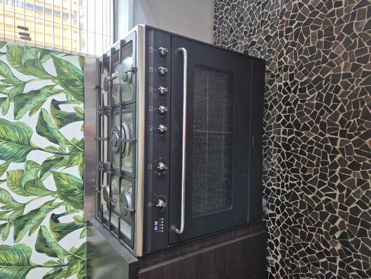 Smeg gasfornuis met oven – 90 cm breed, Witgoed en Apparatuur, Fornuizen, Ophalen
