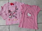 Hello Kitty shirts 2x maat 104/110 + 122/128, NIEUW!, Ophalen of Verzenden, Nieuw, Meisje, Shirt of Longsleeve