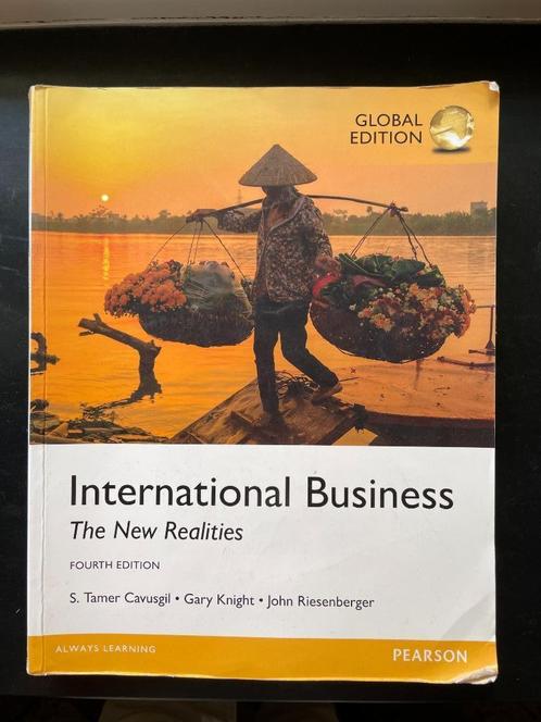 International Business The New Realities, Fourth Edition, Boeken, Studieboeken en Cursussen, Gelezen, HBO, Verzenden