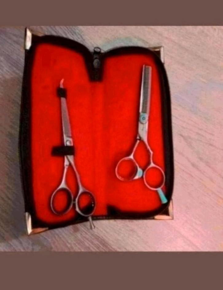 2x kappersschaar  /kapper / kapster Jaguar schaar, Sieraden, Tassen en Uiterlijk, Uiterlijk | Haarverzorging, Ophalen of Verzenden