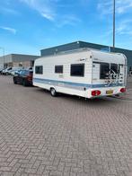 Caravan HOBBY 540 / AIRCO / STAPELBED / MOVER, Caravans en Kamperen, Caravans, Hobby, Ringverwarming, Particulier, Tot en met 4