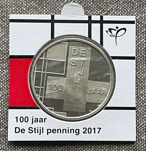 100 jaar De Stijl Penning 2017 | in Munthouder KNM, Postzegels en Munten, Penningen en Medailles, Overige materialen, Nederland