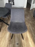 Jysk HYGUM grijs/zwart draai eetkamerstoelen 4x, Huis en Inrichting, Ophalen, HYGUM, Zo goed als nieuw, Vier