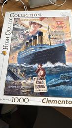 Puzzel high collection Titanic 1000 stuks, Ophalen of Verzenden, 500 t/m 1500 stukjes, Zo goed als nieuw