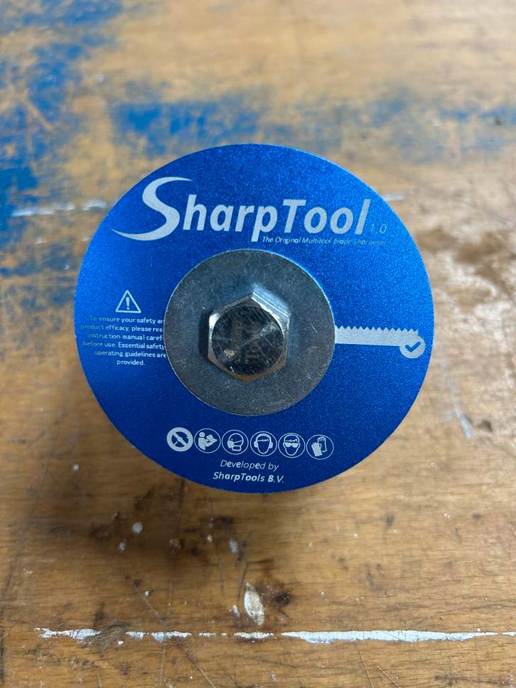 SharpTool Slijper voor Multitool Zaag, Doe-het-zelf en Verbouw, Gereedschap | Machine-onderdelen en Toebehoren, Zo goed als nieuw