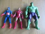 Iron man De Hulk & Captain America items, Kinderen en Baby's, Speelgoed | Actiefiguren, Ophalen of Verzenden, Gebruikt