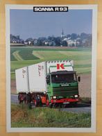 Scania R93 Brochure 1989 – R 93 Front, Ophalen, Zo goed als nieuw, Overige merken, Scania