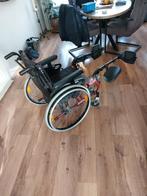 1 rol stoel donker rood quikie inklapbaar  gebruikt, Ophalen, Inklapbaar, Gebruikt, Duwrolstoel
