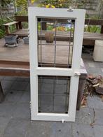 Glas in lood raam, Raamkozijn, Zo goed als nieuw, Minder dan 75 cm, Hout