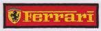 Ferrari stoffen opstrijk patch embleem #3, Verzenden, Nieuw, Auto's