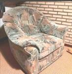 Fauteuil stoel . Staat al jaren op de slaapkamer. Vintage, Ophalen, Gebruikt, Stof