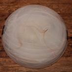 Art Deco Plafonniere met Gemarmerd Glas, Ophalen of Verzenden, Gebruikt