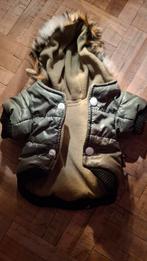 Legergroen bodywarmer kleine hond Petsoo Mt S, Dieren en Toebehoren, Hondenkleding, Ophalen of Verzenden, Nieuw, Hondenbodywarmer