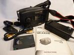 JVC GR-AX210EG  VHSC Analoge videocamera, acculader, boekje, Ophalen of Verzenden, VHS-C of SVHS-C, Camera