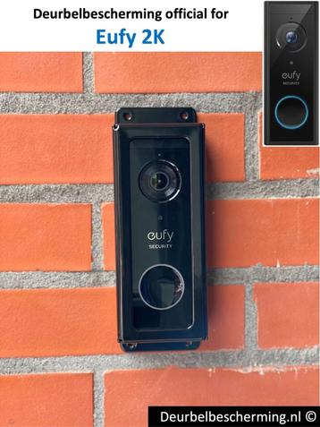 Eufy 2K - video deurbel bescherming  RVS (Anti-diefstal)