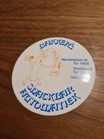 1759 Vintage Bakker's Snackbar Automatiek Sticker, Ophalen of Verzenden, Gebruikt