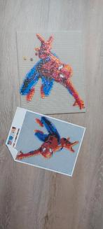 Spiderman Pixel Art Knutselwerk, Ophalen of Verzenden, Gebruikt, Knutselwerk