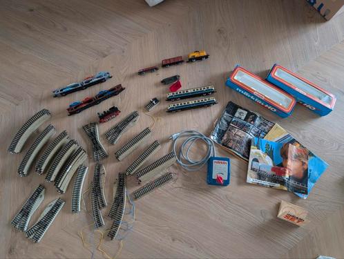 Märklin H0 set met locomotieven, treinstellen, veel rails, Hobby en Vrije tijd, Modeltreinen | H0, Gebruikt, Wisselstroom, Märklin