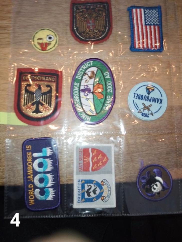 Diverse Scouting Insignes, Verzamelen, Scouting, Gebruikt, Ophalen of Verzenden