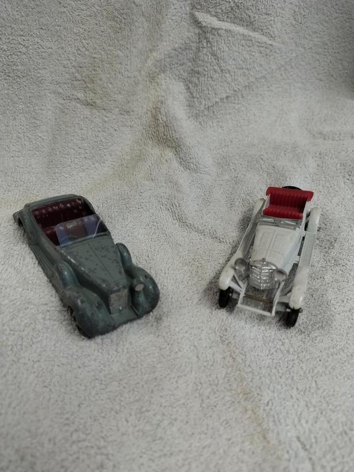Dinky Toys Lagonda & Mercedes Benz 1928, Hobby en Vrije tijd, Modelauto's | 1:87, Ophalen of Verzenden